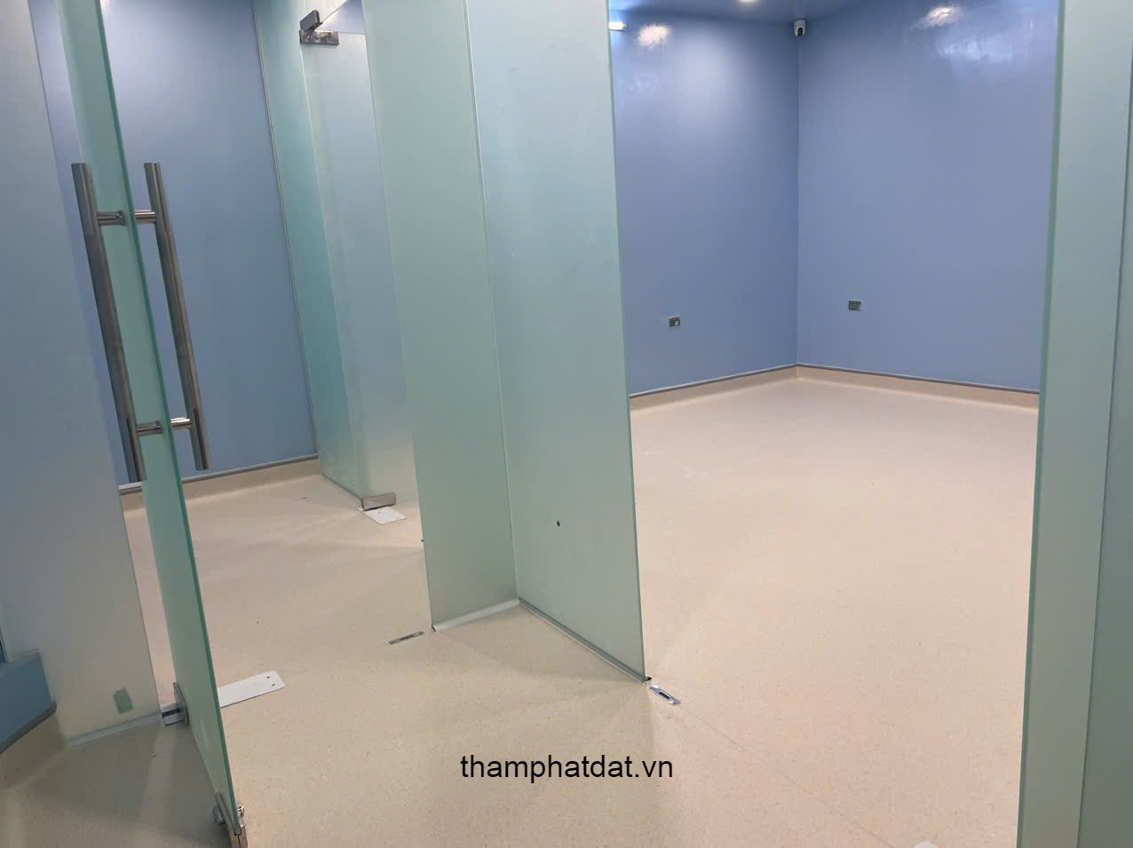 sàn vinyl kháng khuẩn phòng khám phú nhuận bệnh viện